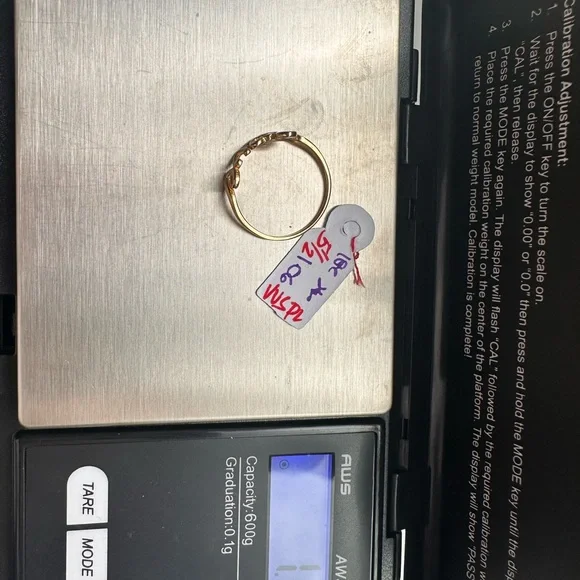 LOVE RING real 18k japan gold (1.1 grams) - Picture 6 of 6